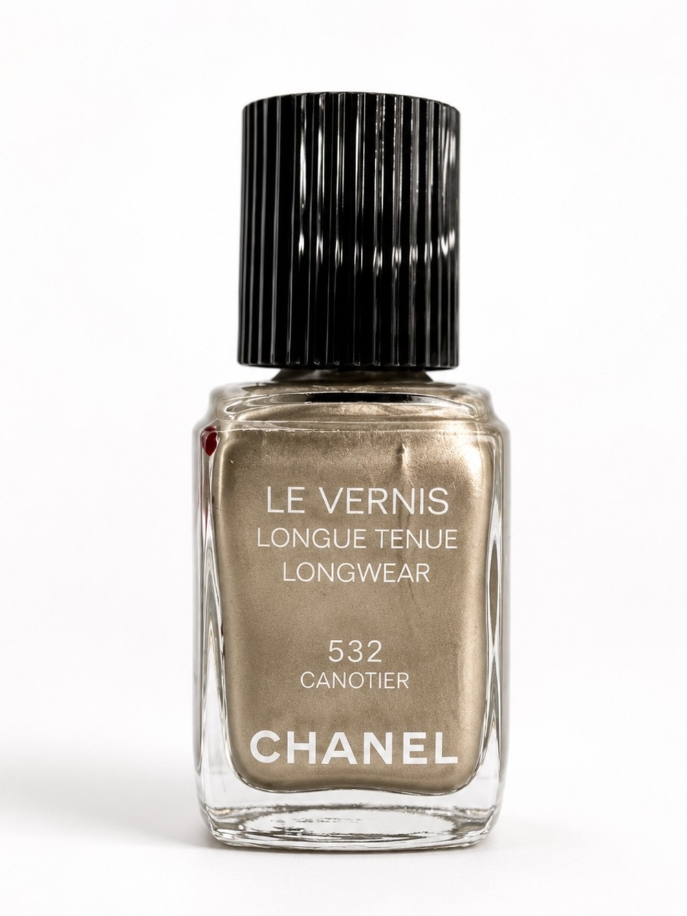 CHANEL Le Vernis Longwear Nail Polish 532 Canotier - Metallic Gold